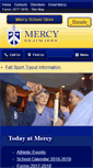 Mobile Screenshot of mercyhigh.com